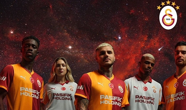 Galatasaray'ın yeni sezon formaları tanıtıldı